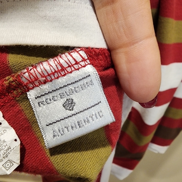 ROCAWEAR stripes men's tshirt size M - Picture 3 of 11